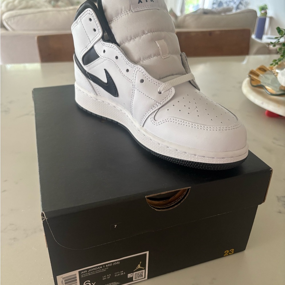 Nike Kids Air Jordan Sneakers - White and Black
